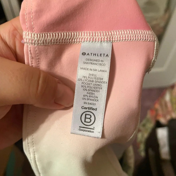 ATHLETA LOVE PROUDLY RAINBOW LEGGINGS - Picture 4 of 6